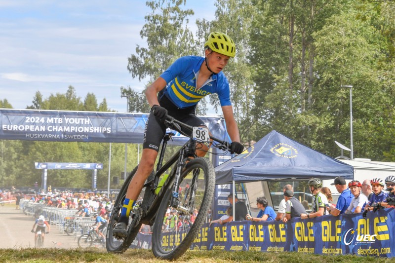 2024 UEC MTB Youth European Championships - Huskvarna - J?nk?ping (Sweden) 09/08/2024 - XCO Boys 14 - photo Tommaso Pelagalli/SprintCyclingAgency?2024